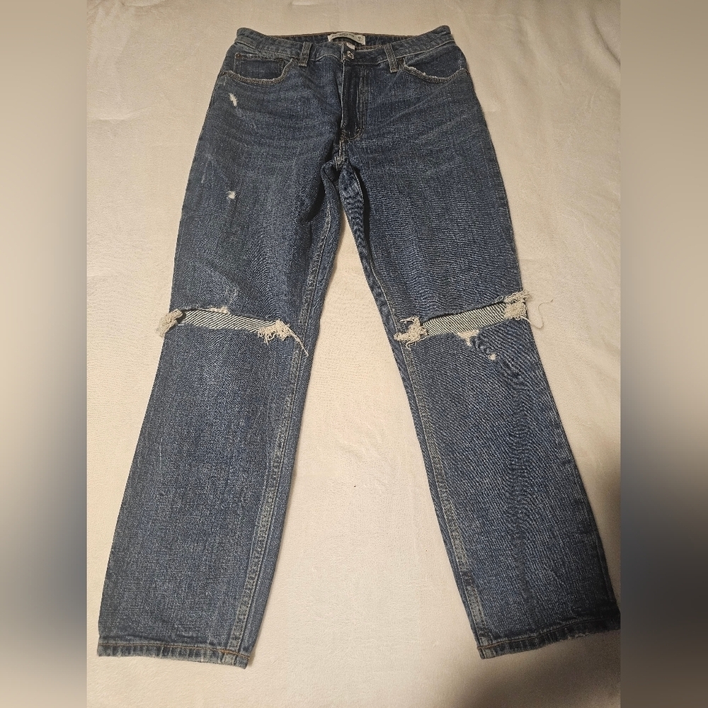 Abercrombie & Fitch Jeans Size 29 Blue Curve Love Skinny High Rise